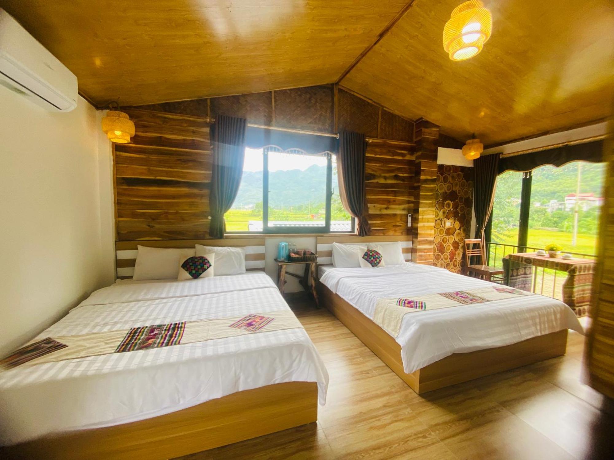 Quân Hằng Homestay Mai Châu Exterior foto