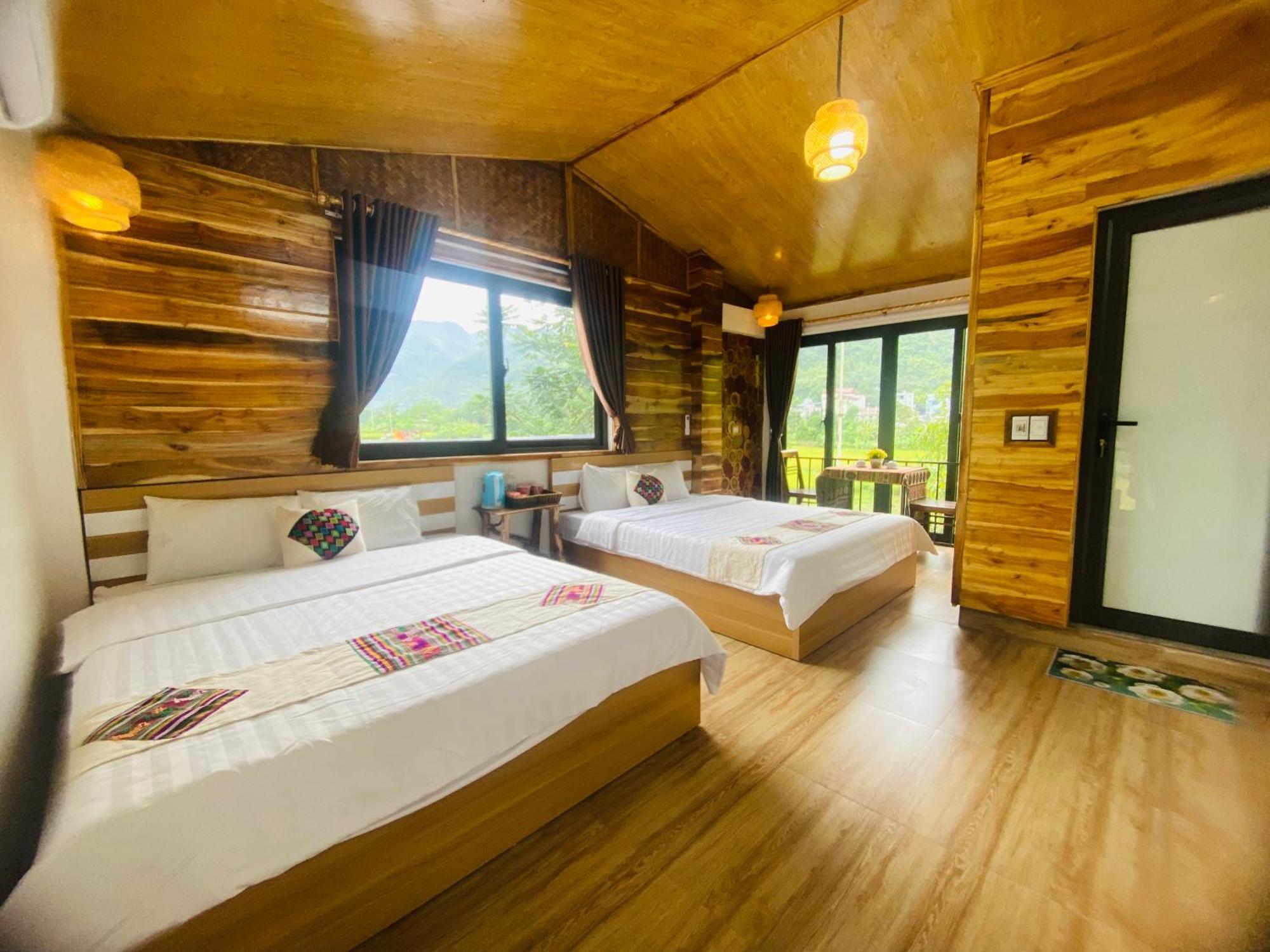Quân Hằng Homestay Mai Châu Exterior foto